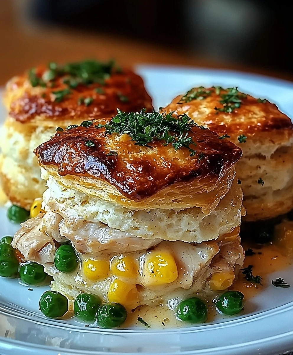 Chicken Biscuit Bake