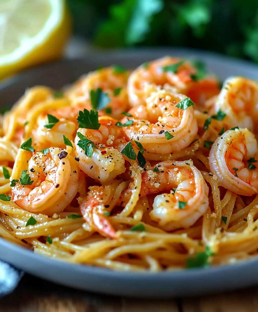 Bang Bang Shrimp Pasta Dish