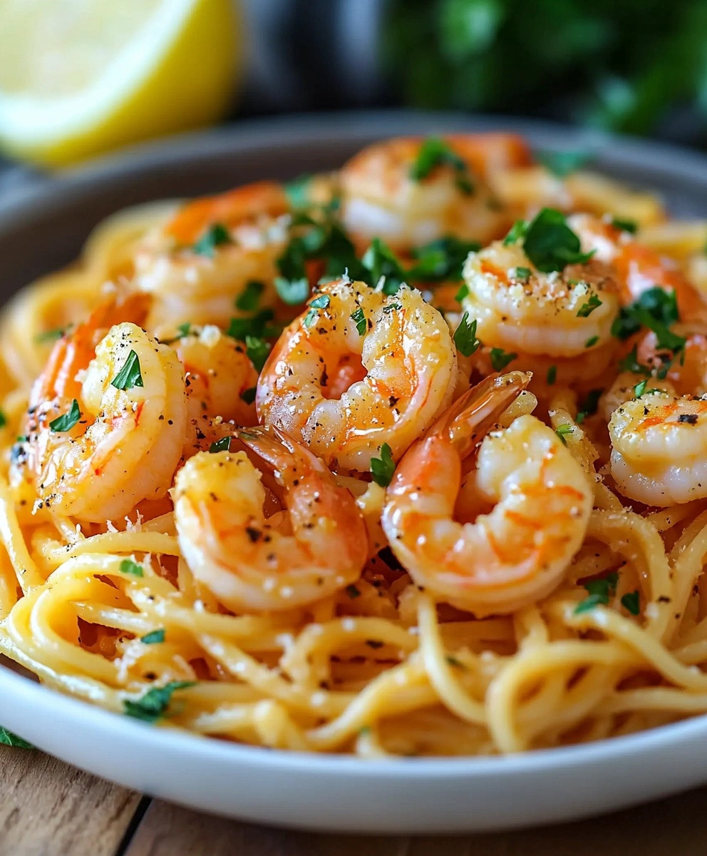 Bang Bang Shrimp Pasta Dish