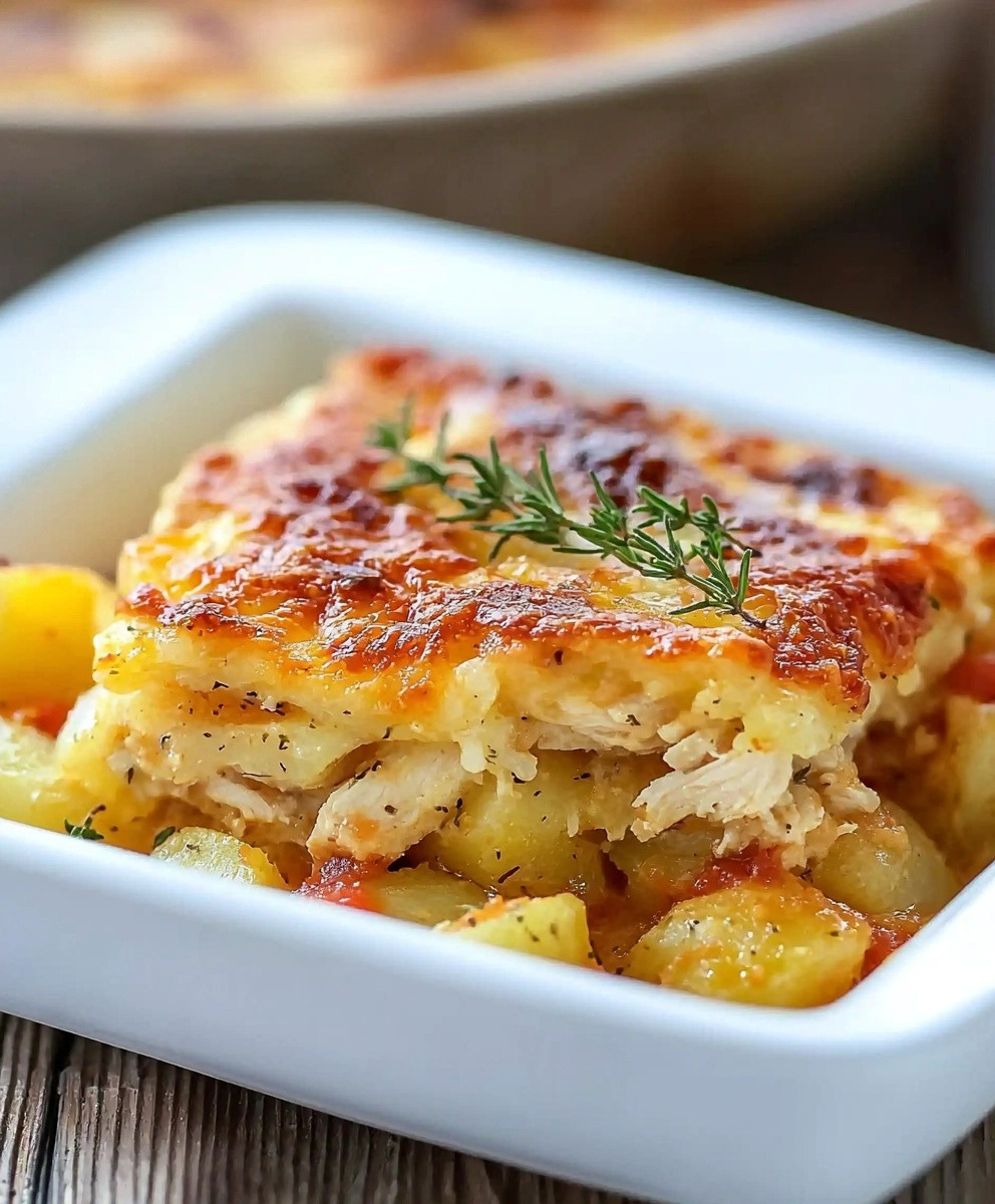 Potato Chicken Casserole
