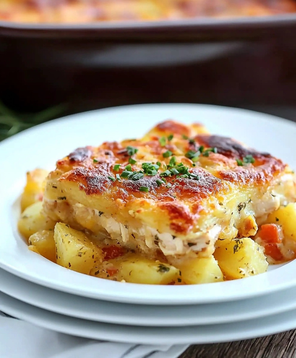 Potato Chicken Casserole