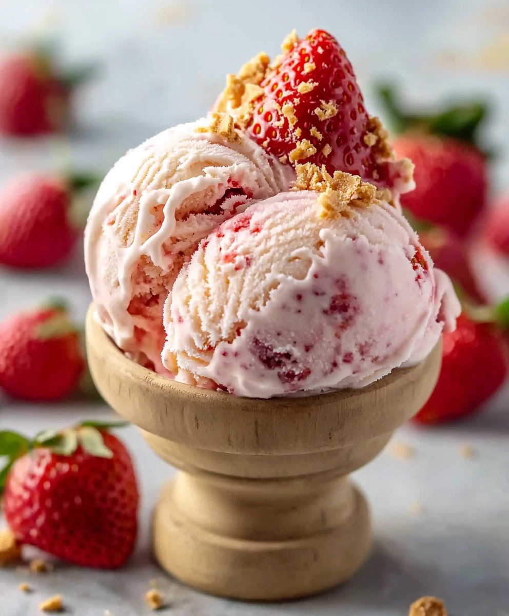 Strawberry Cheesecake Ice Cream