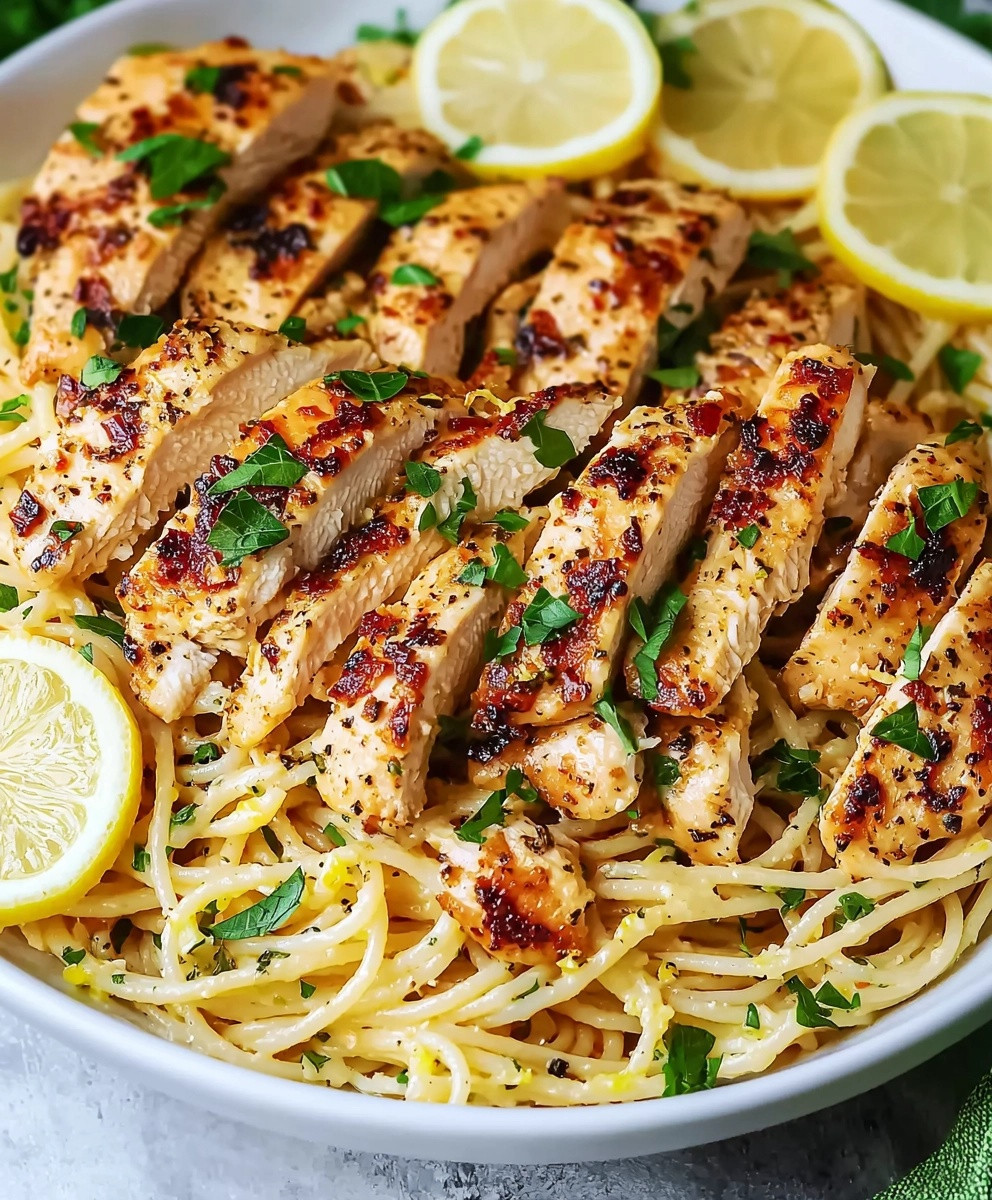 Lemon Chicken Pasta Dish
