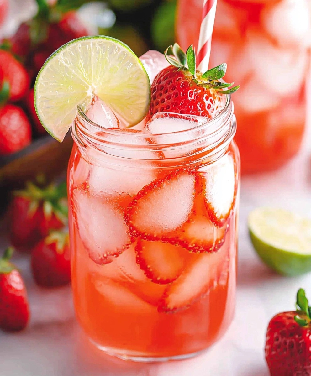 Strawberry Limeade Drink