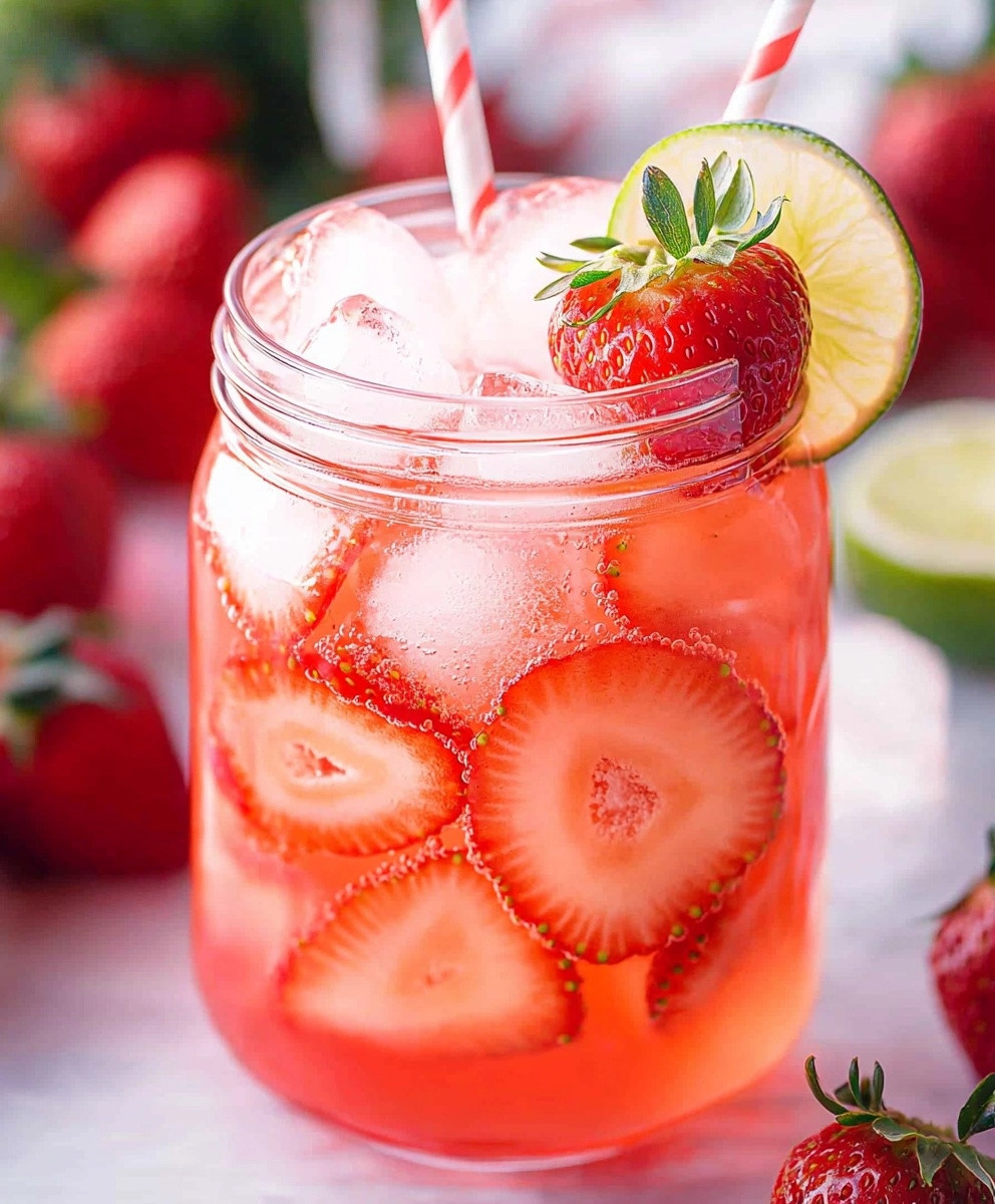 Strawberry Limeade Drink