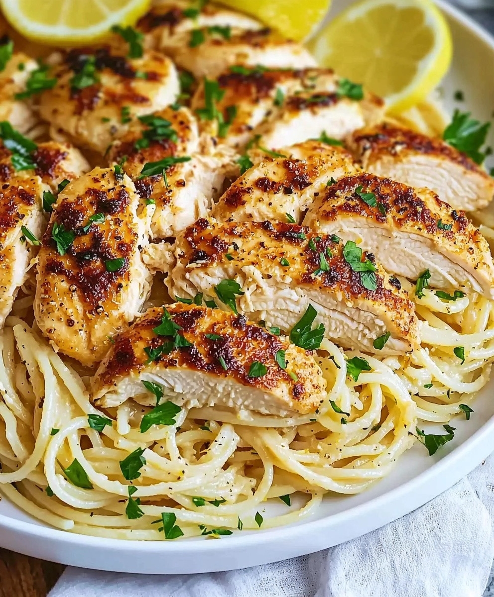 Lemon Chicken Pasta Dish