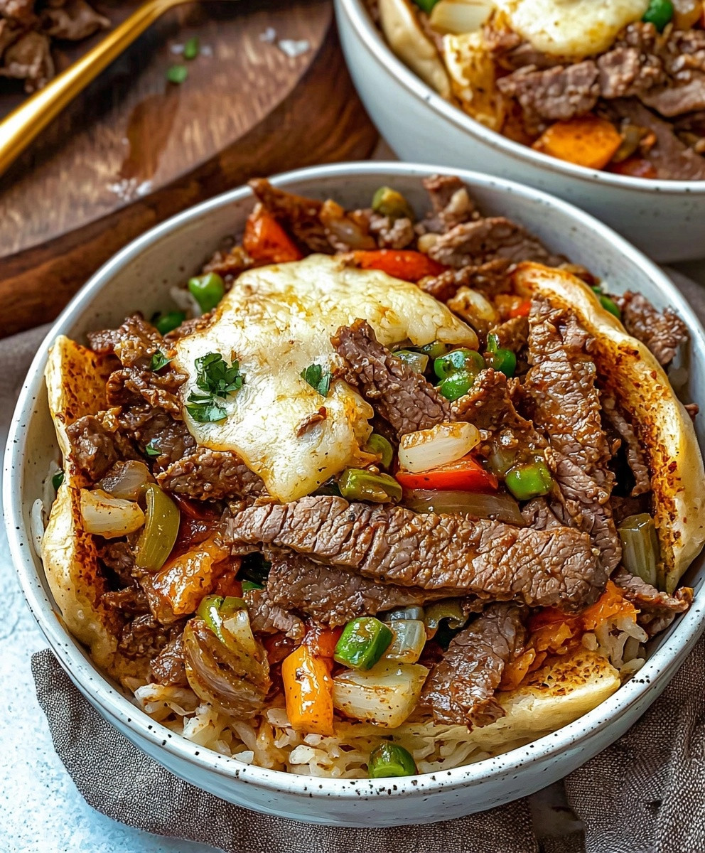Philly Cheesesteak Bowls