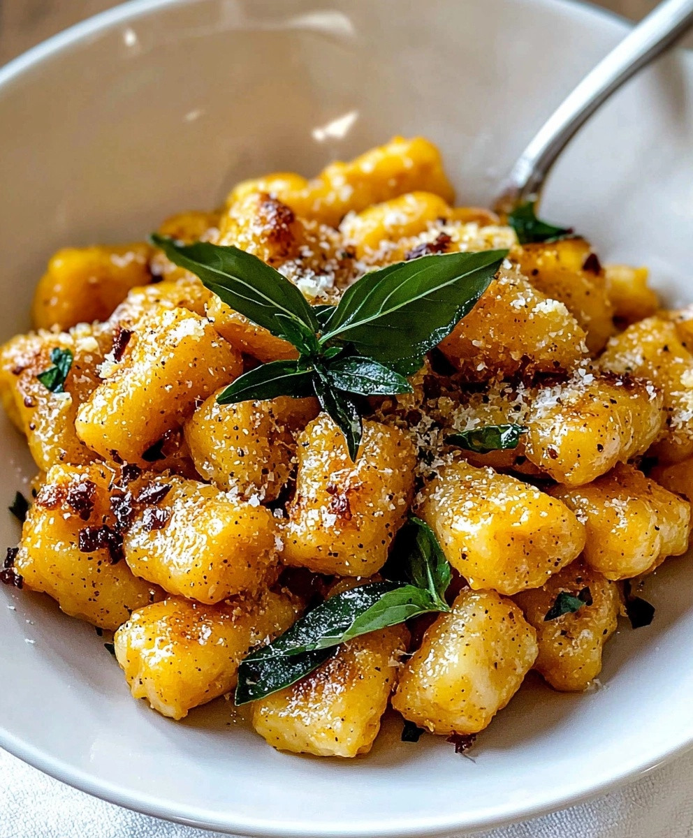 Butternut Squash Gnocchi Dish