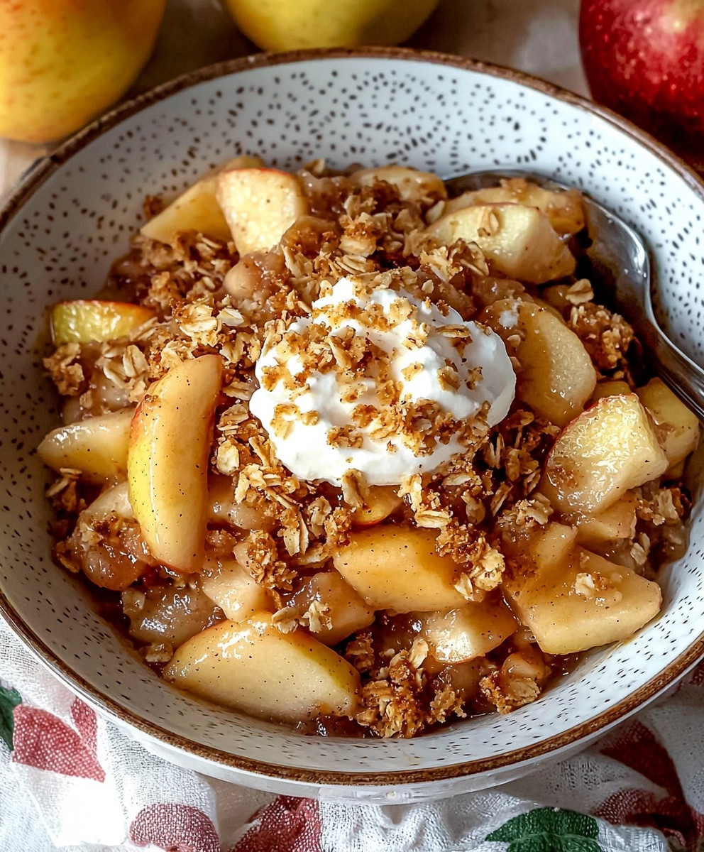 Slow Cooker Apple Dessert
