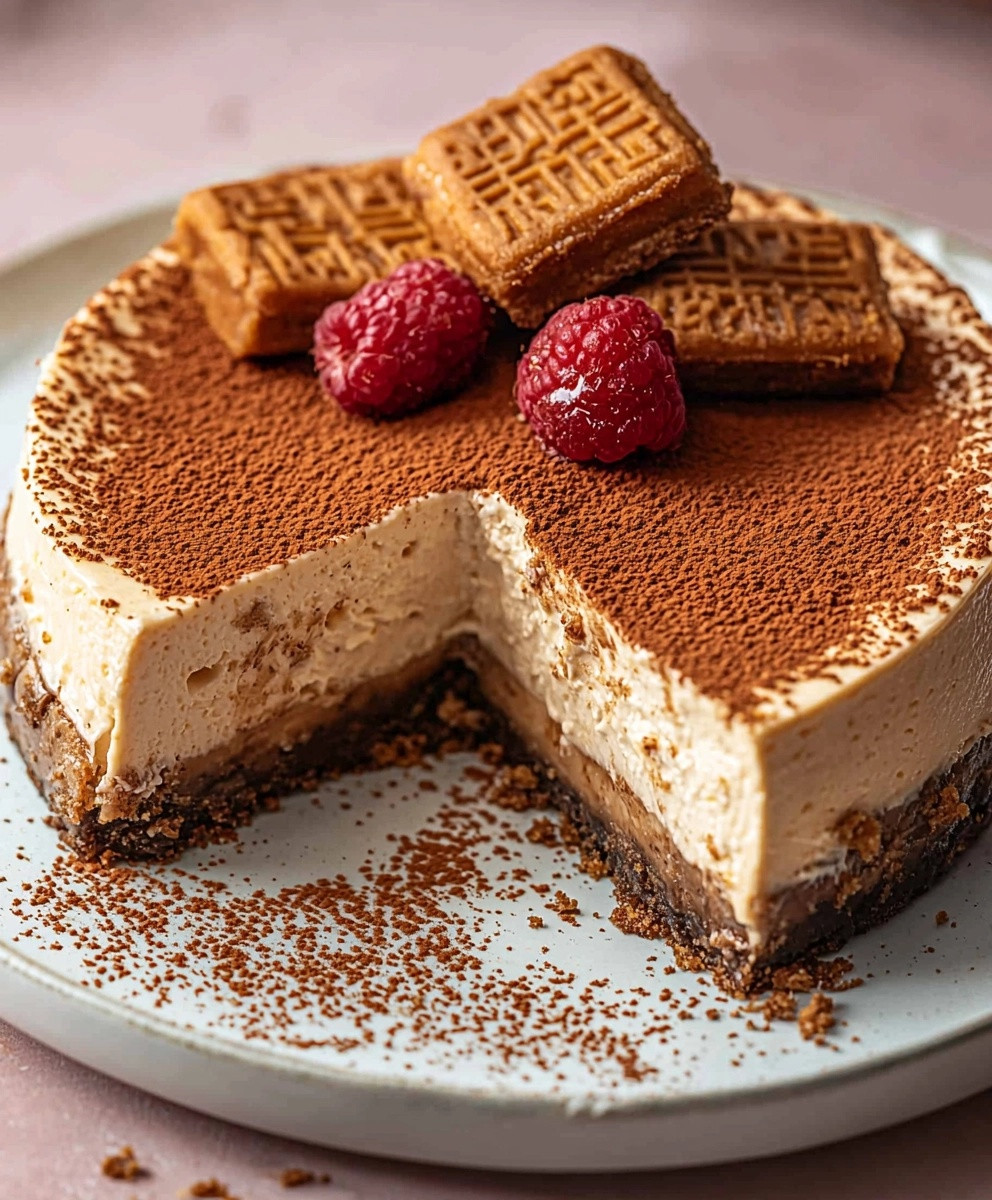 Biscoff Cheesecake Dessert