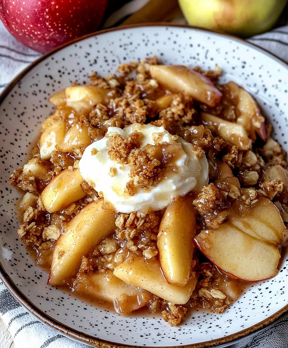 Slow Cooker Apple Dessert