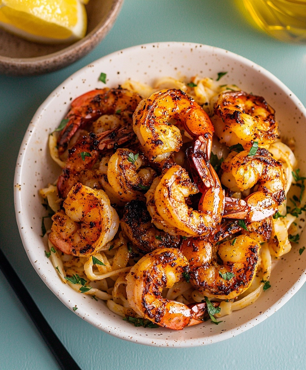 Blackened Shrimp Dish