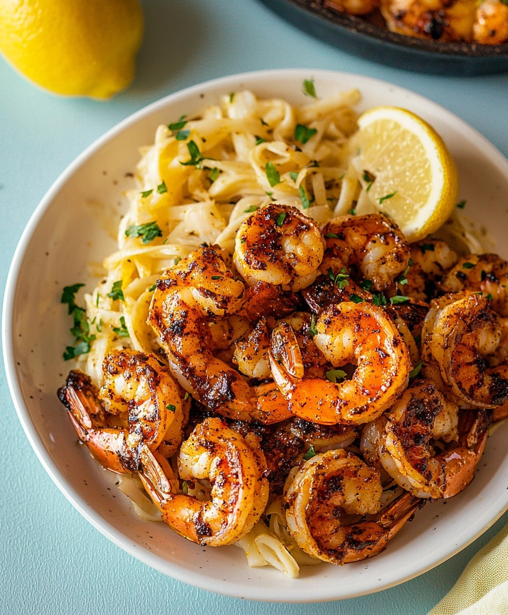 Blackened Shrimp Dish