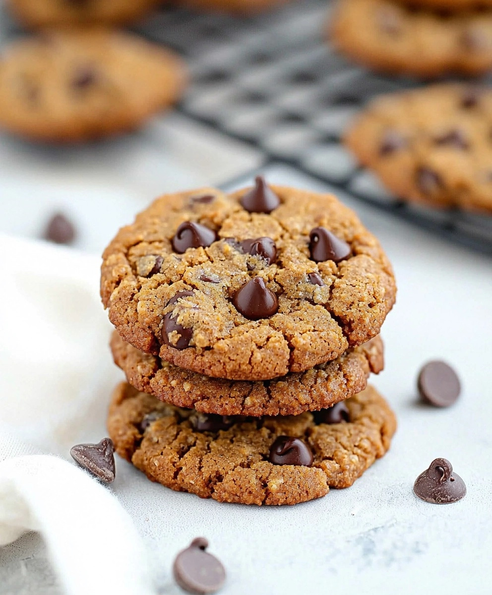 Almond Butter Chocolate Chip Cookies