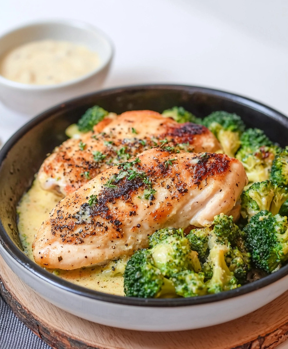 Cast Iron Chicken Broccoli Ranch