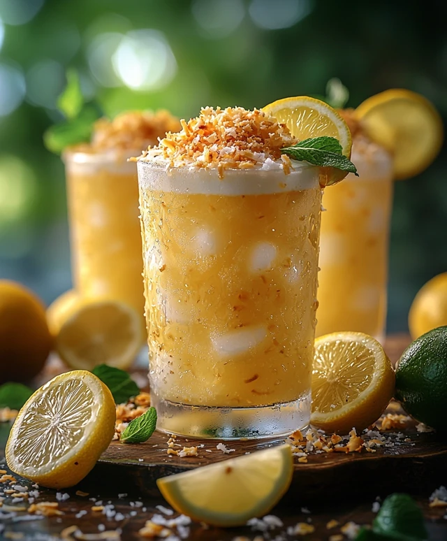 Coconut Milk Brazilian Lemonade