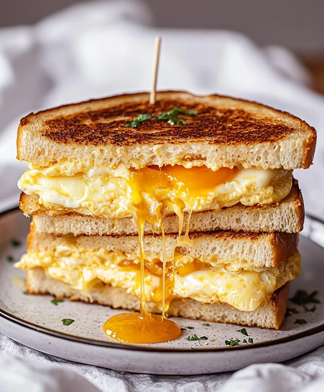 Tiktok Egg Sandwich