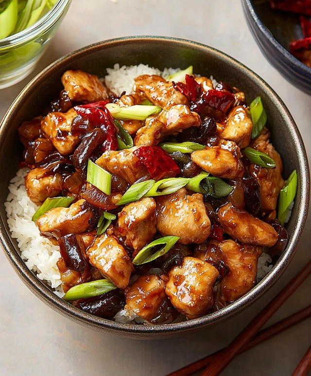 Kung Pao Chicken Dish