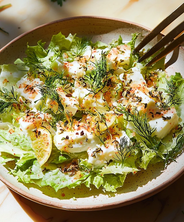 Iceberg Salad with Oregano Dressing
