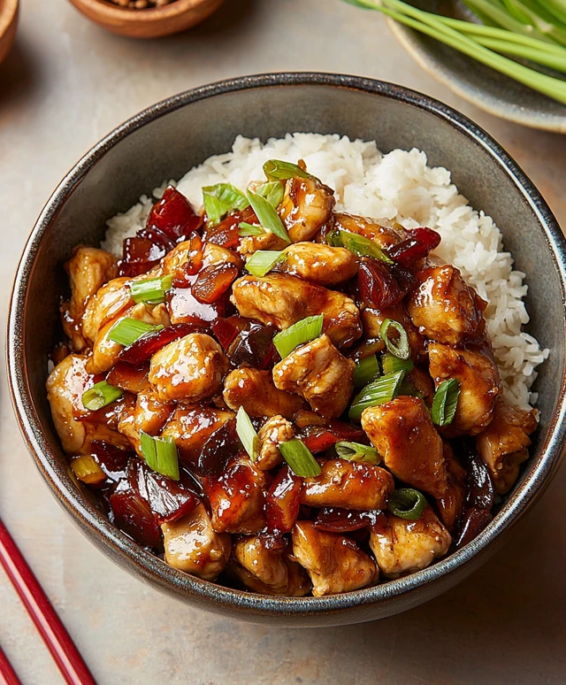 Kung Pao Chicken Dish