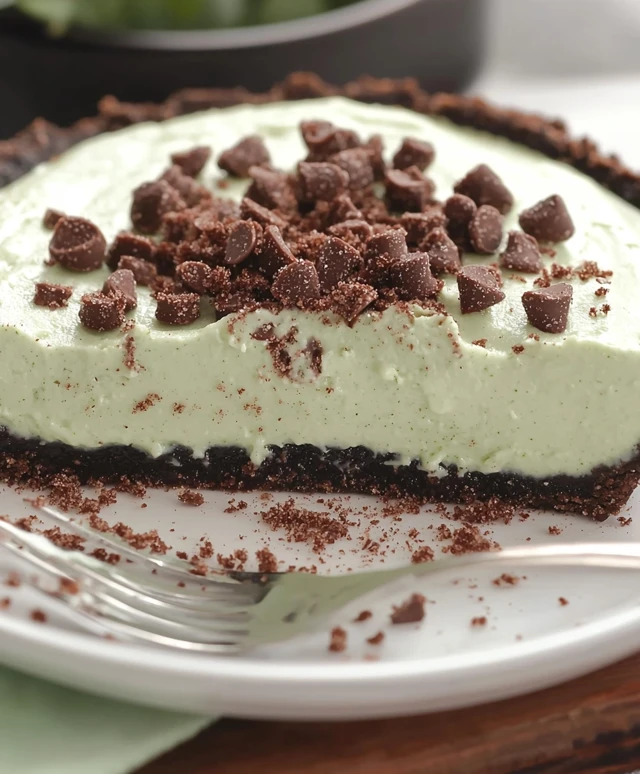 Grasshopper Pie Dessert