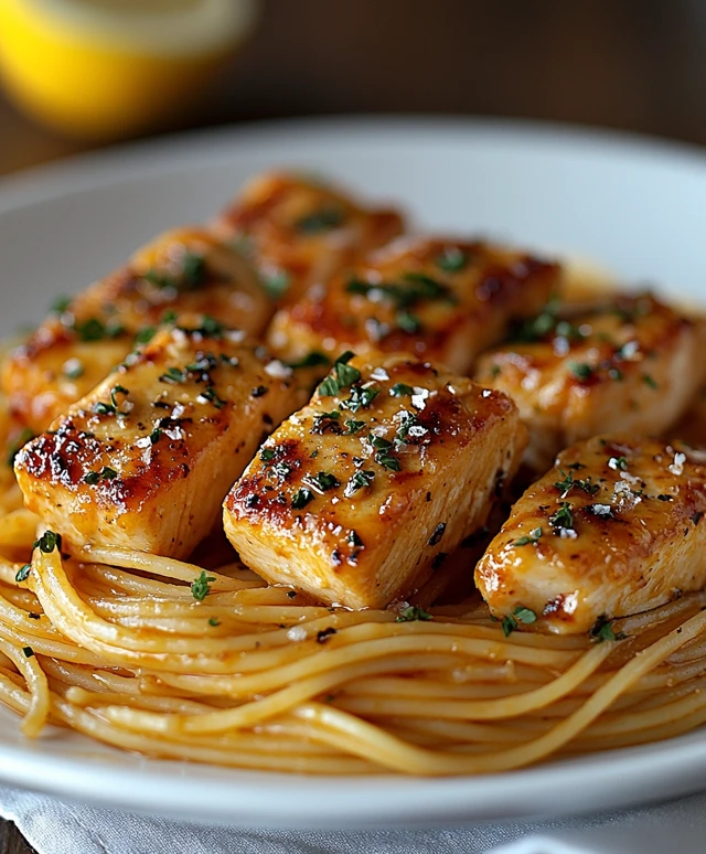 Lemon Chicken Pasta Dish