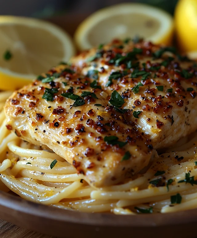 Lemon Chicken Pasta Dish