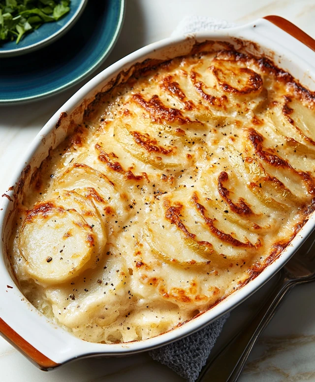 Potatoes au Gratin Dish