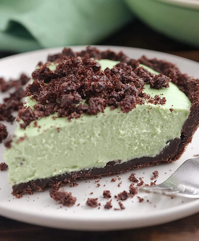 Grasshopper Pie Dessert
