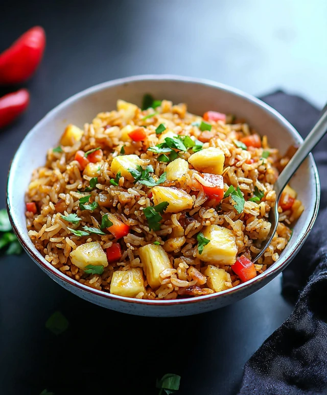 Thai Pineapple Fried Rice