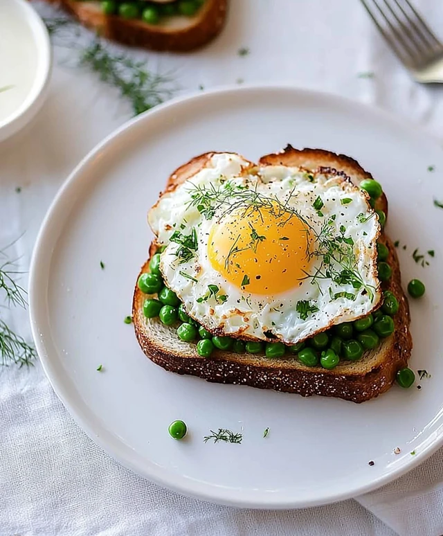 Goat Cheese Egg Toasts