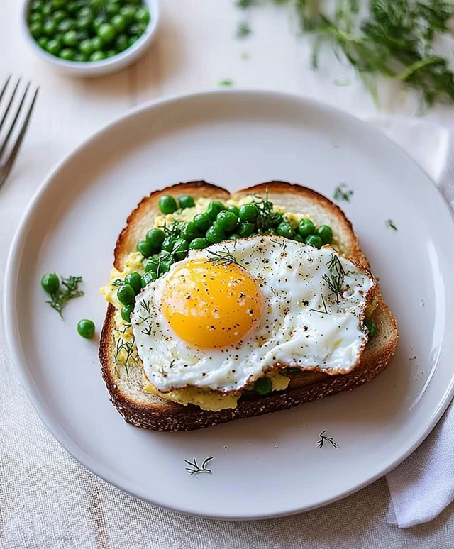 Goat Cheese Egg Toasts