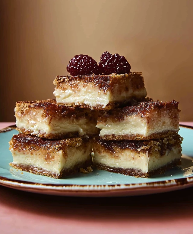 Sopapilla cheesecake bars