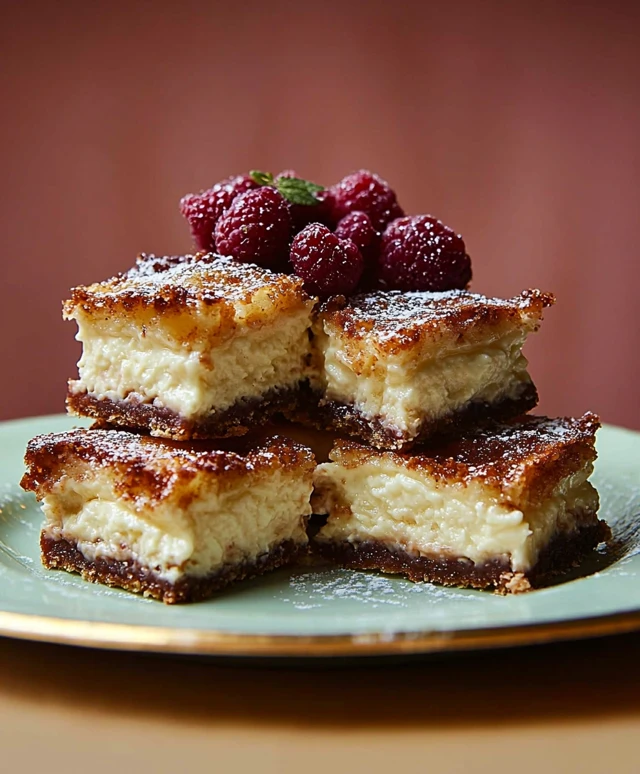 Sopapilla cheesecake bars