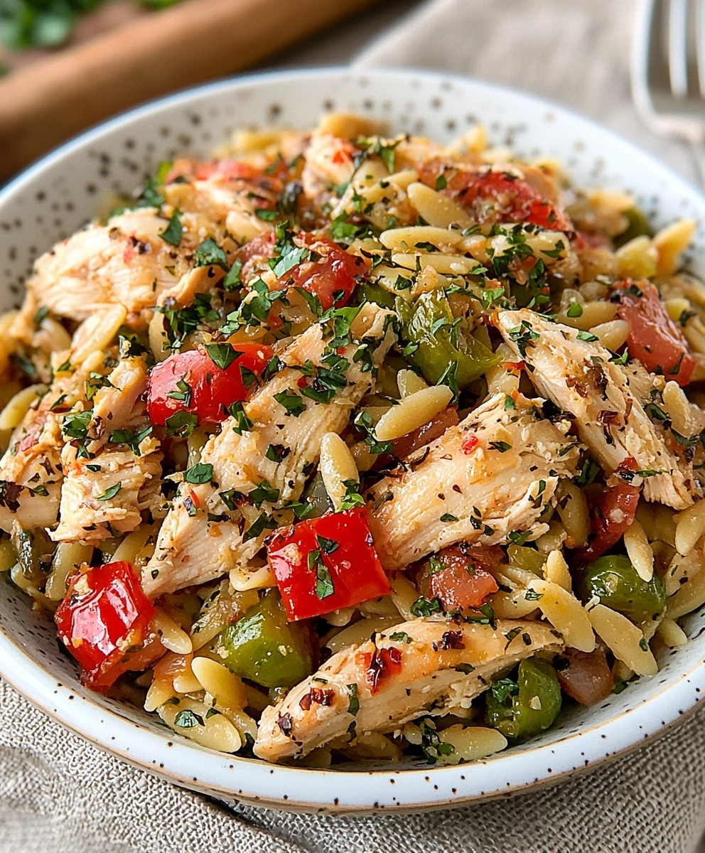 Chicken Vegetable Orzo