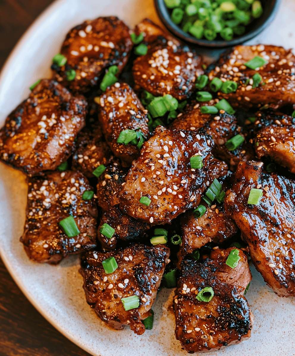 Garlic Steak Bites