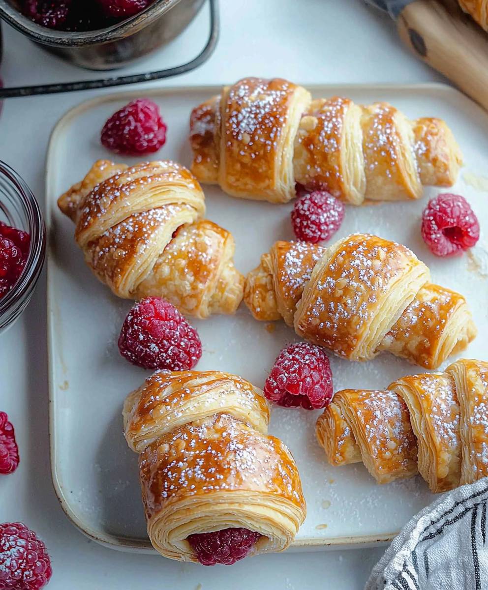 Raspberry Rugelach