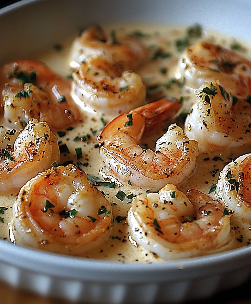 Creamy Garlic Shrimp