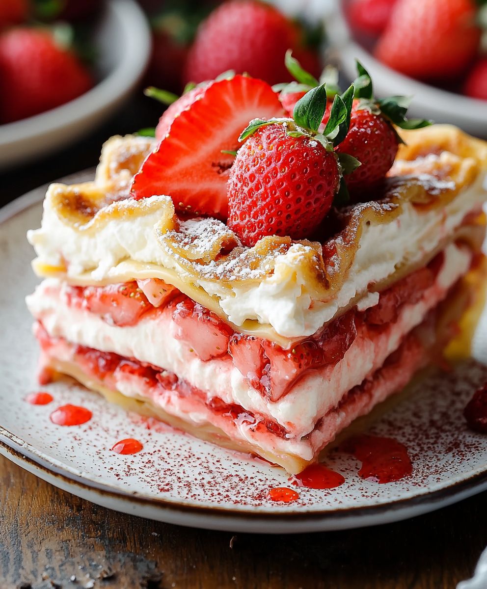 Strawberry Lasagna