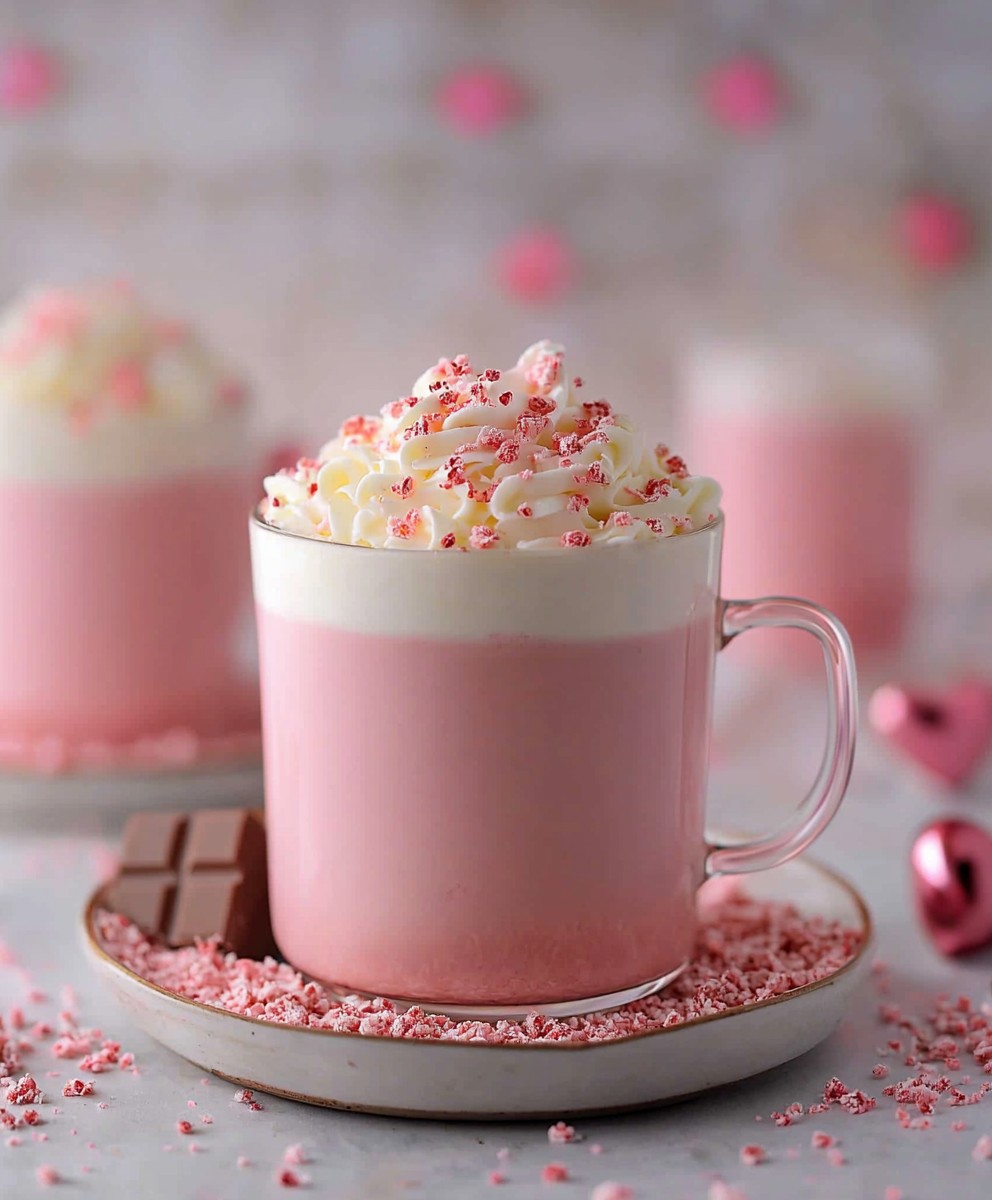 Valentines Pink Hot Chocolate
