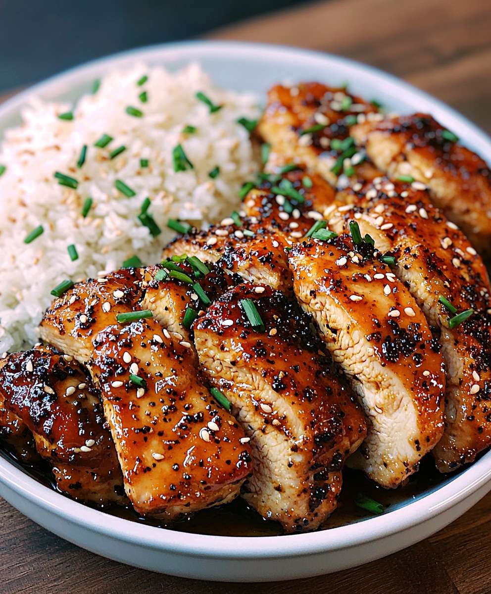 Garlic Black Pepper Chicken