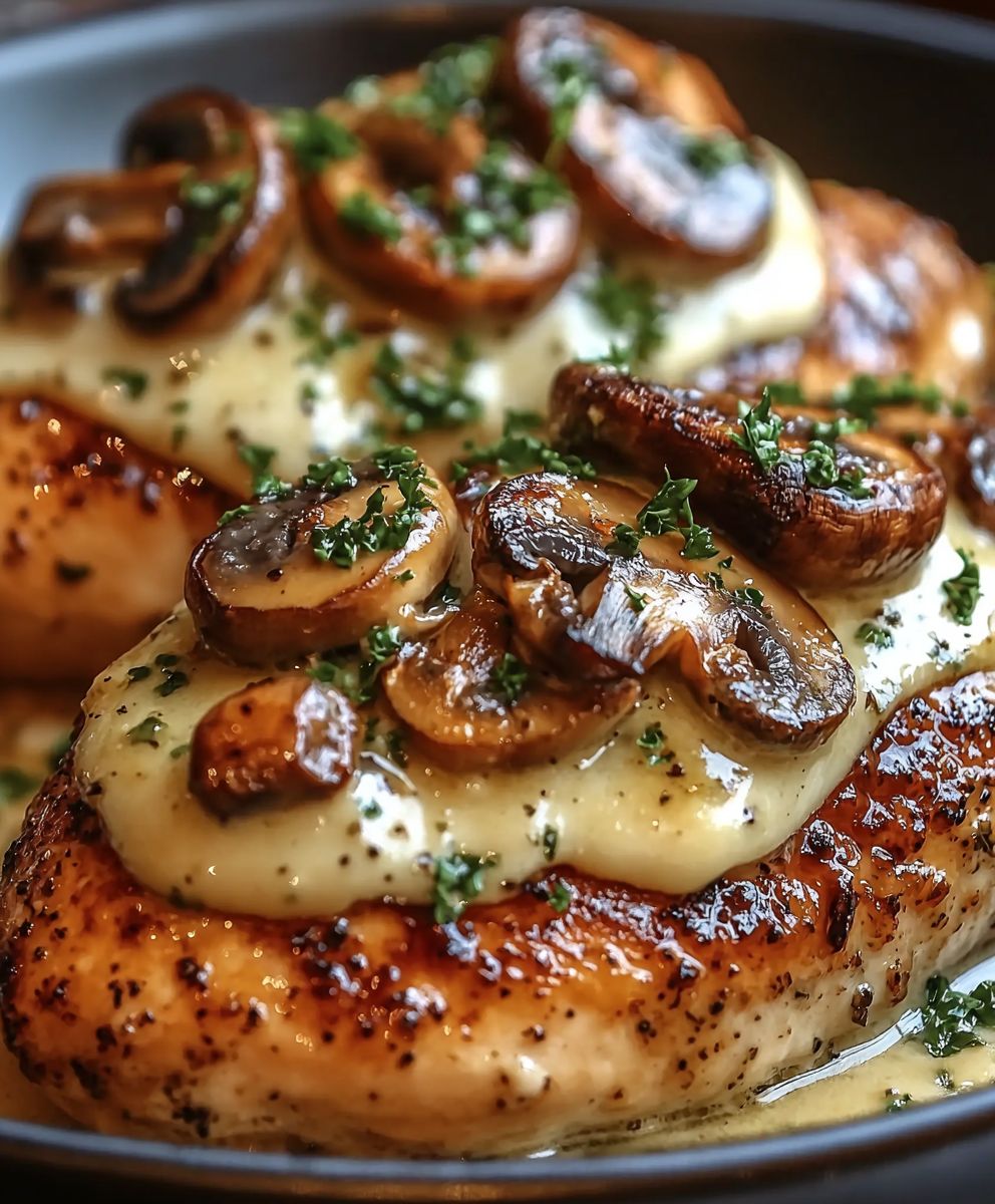 Garlic Butter Stuffed Chicken