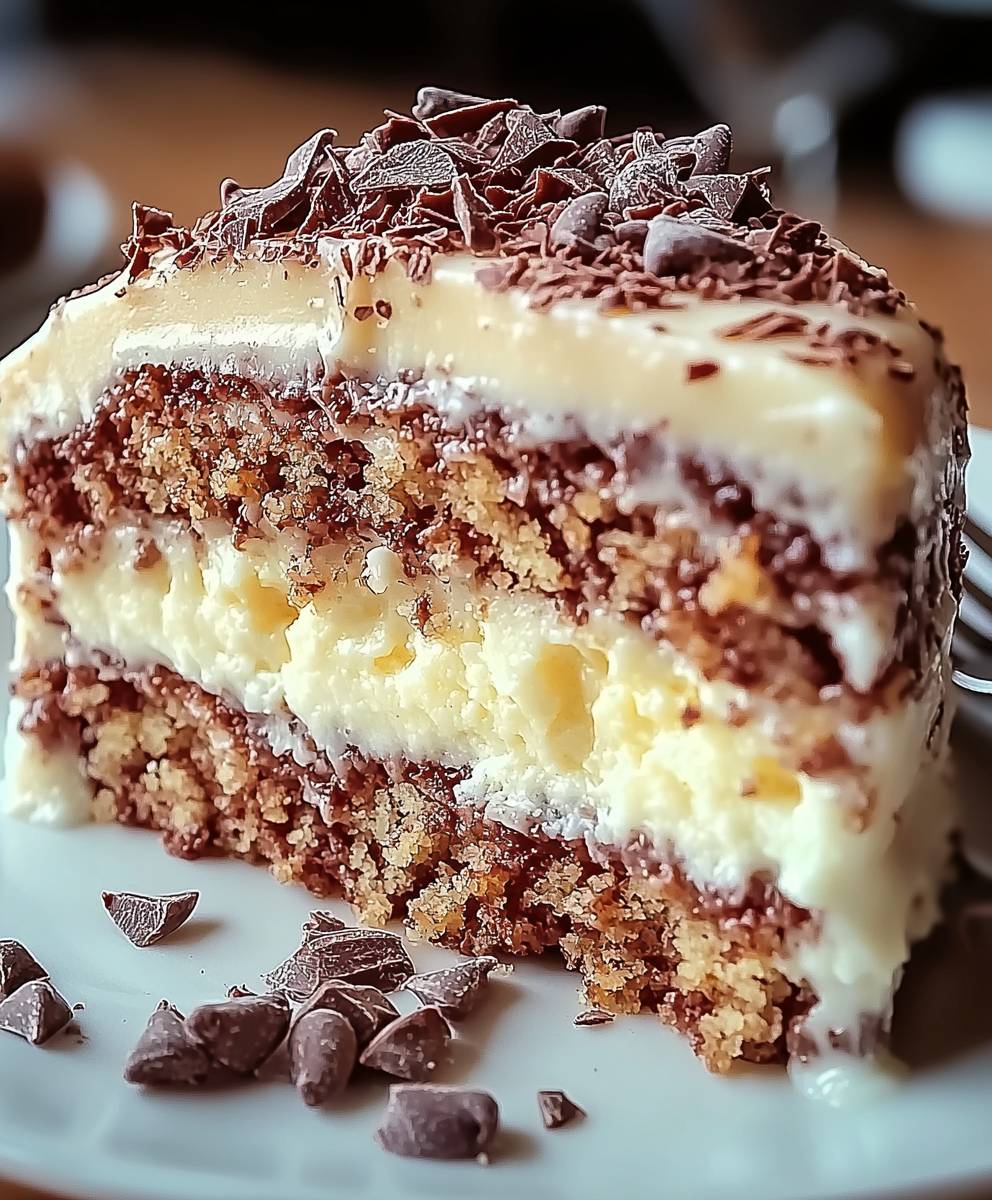 German Chocolate Cheesecake Cake