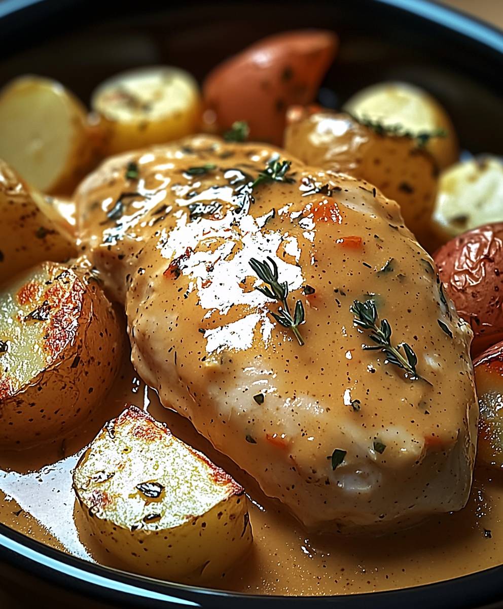 Ranch Chicken Potatoes Crockpot