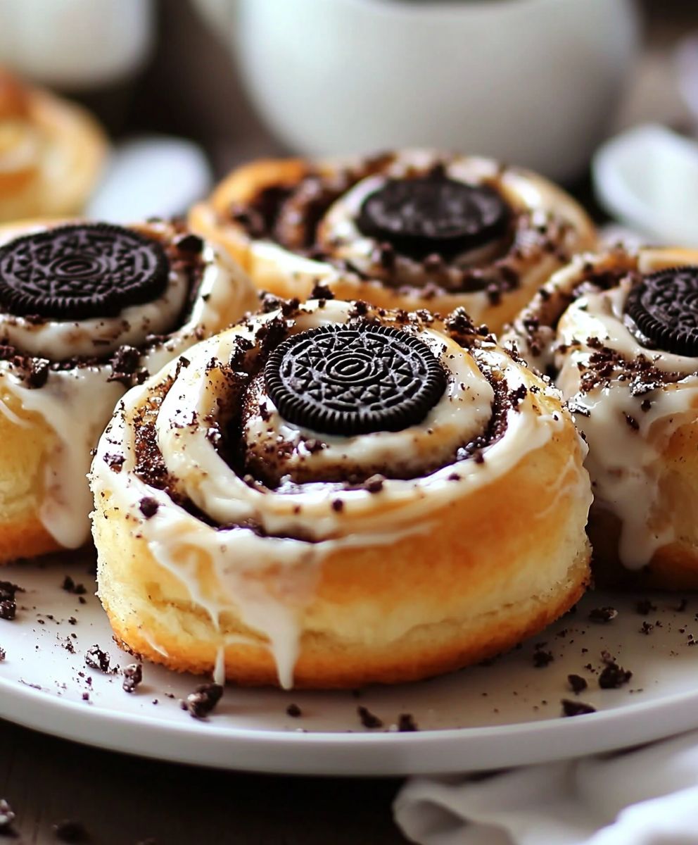Oreo Cinnamon Rolls