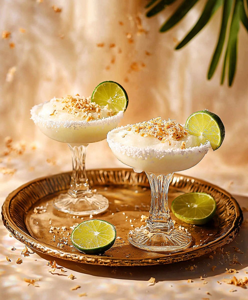Frozen Coconut Margaritas