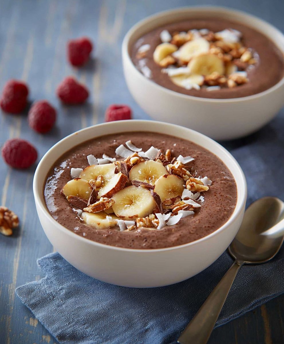 Chocolate Coconut Smoothie Bowl