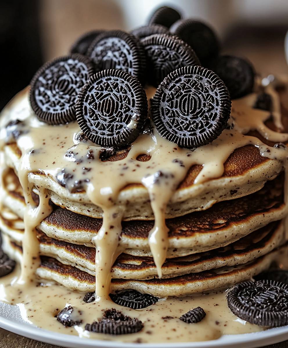 Oreo pancakes