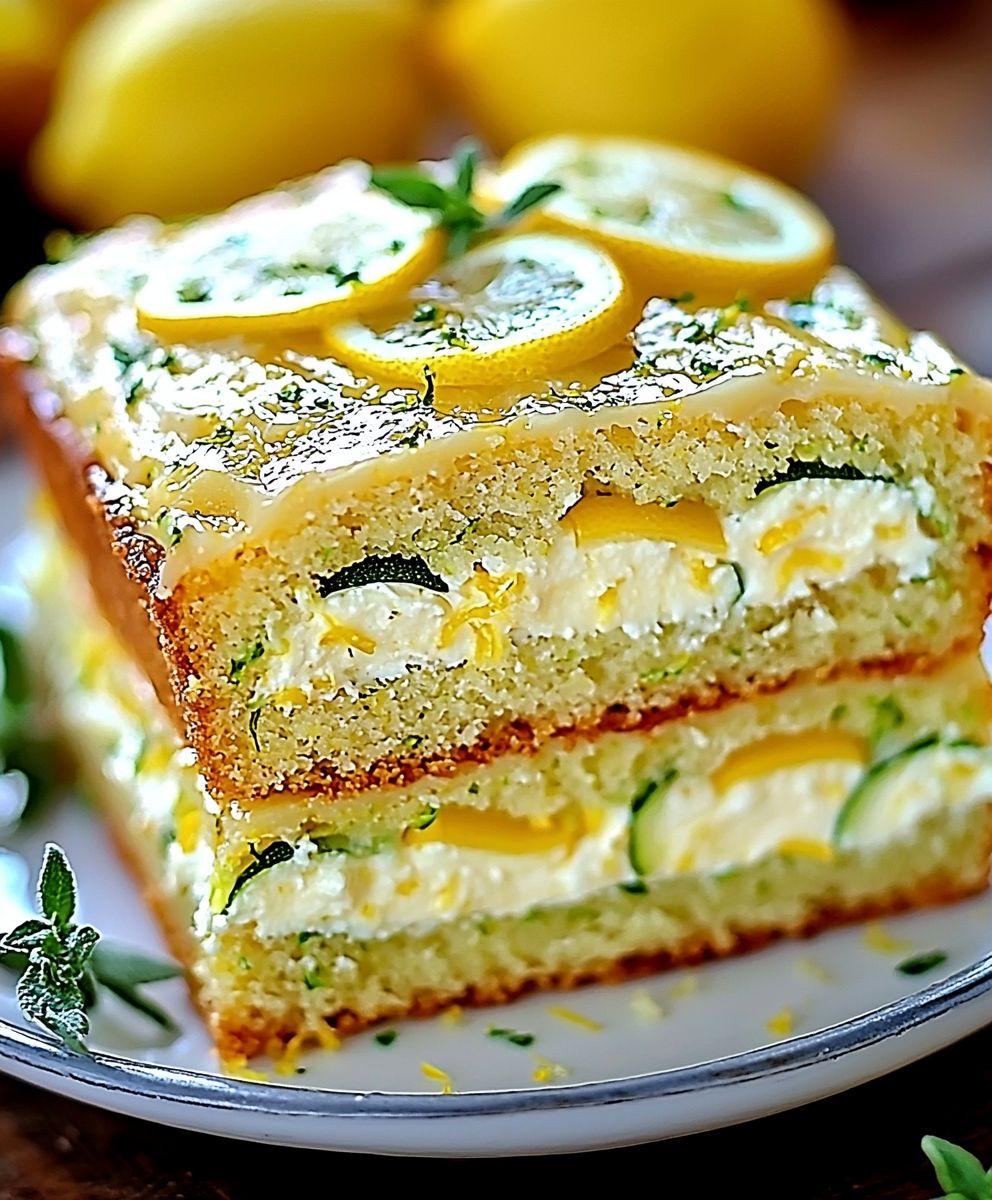 Lemon Zucchini Cake