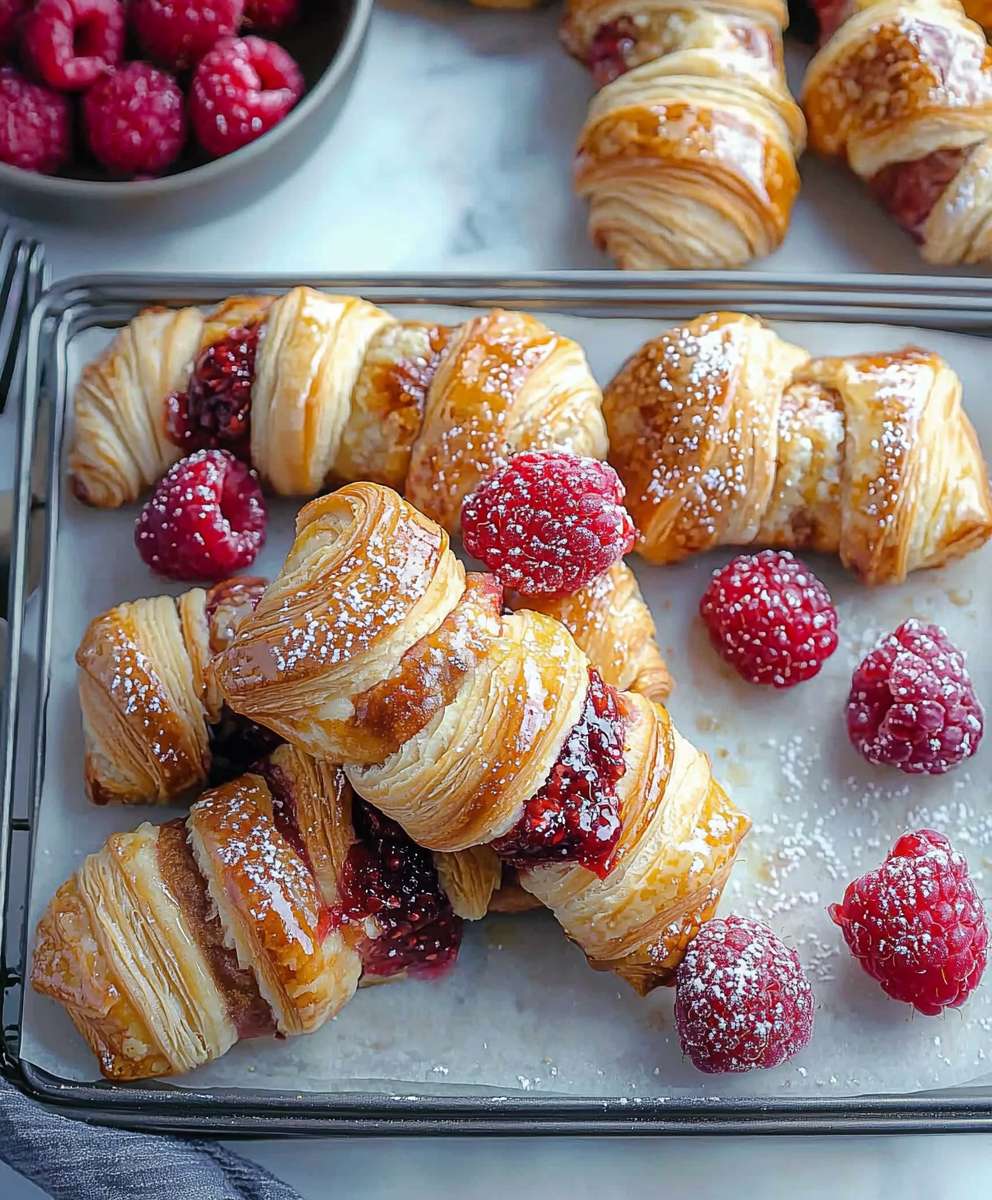 Raspberry Rugelach